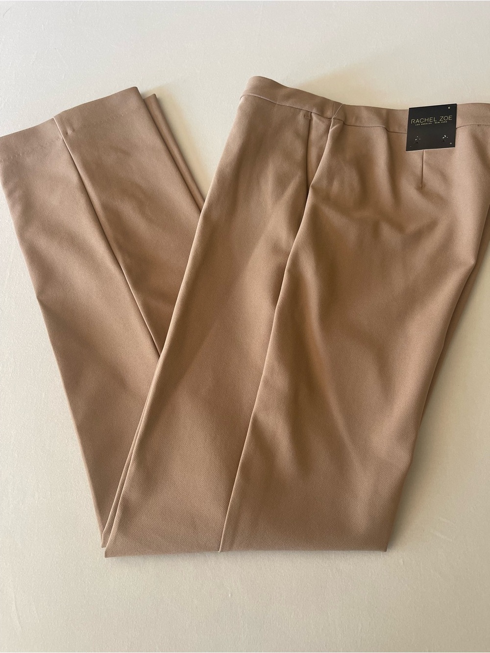 Rachel Zoe Women's Camel/Tan Tailored Dress Pants